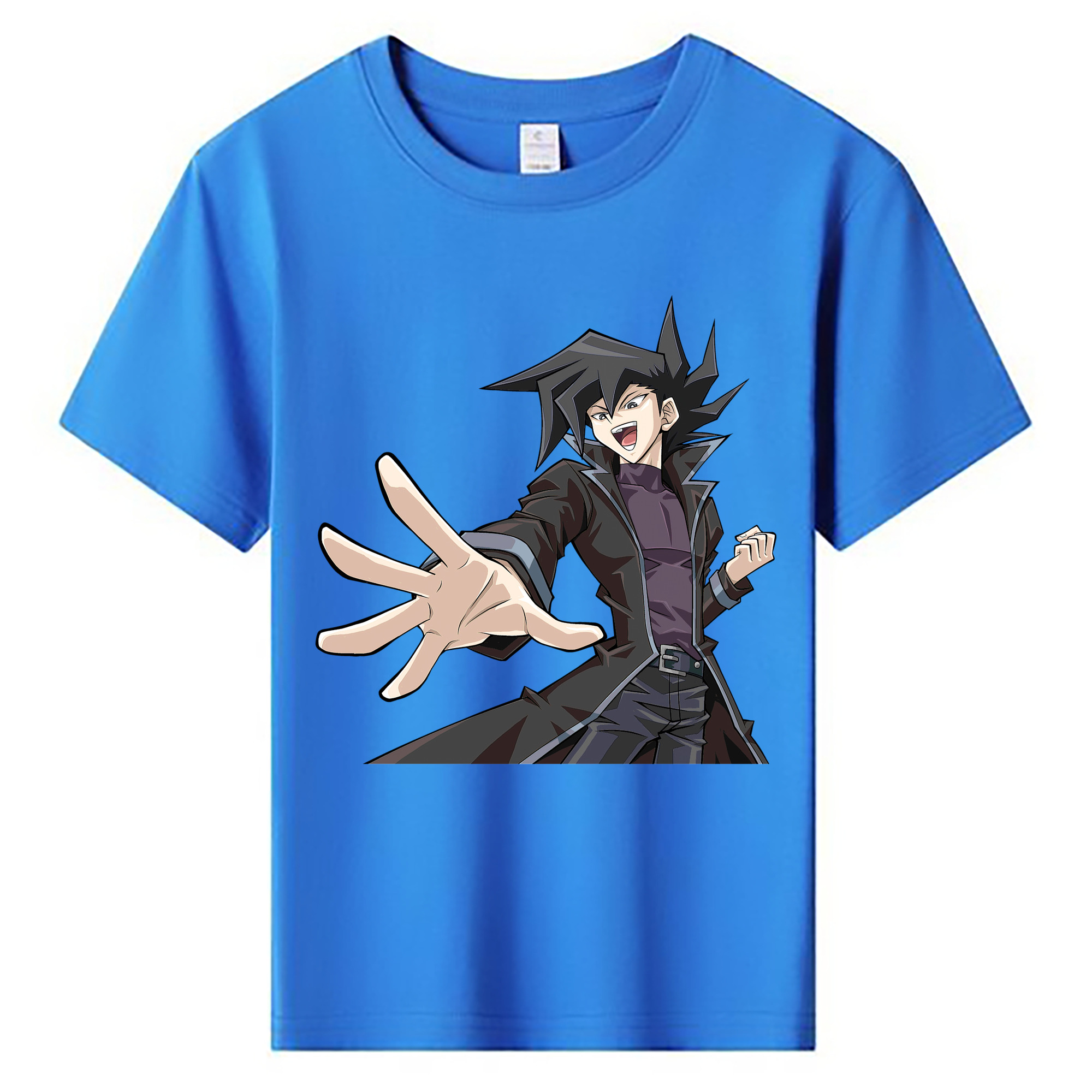 （画像用） 遊☆戯☆王 Yu-Gi-Oh! 綿100％キッズTシャツ（フロントプリント）